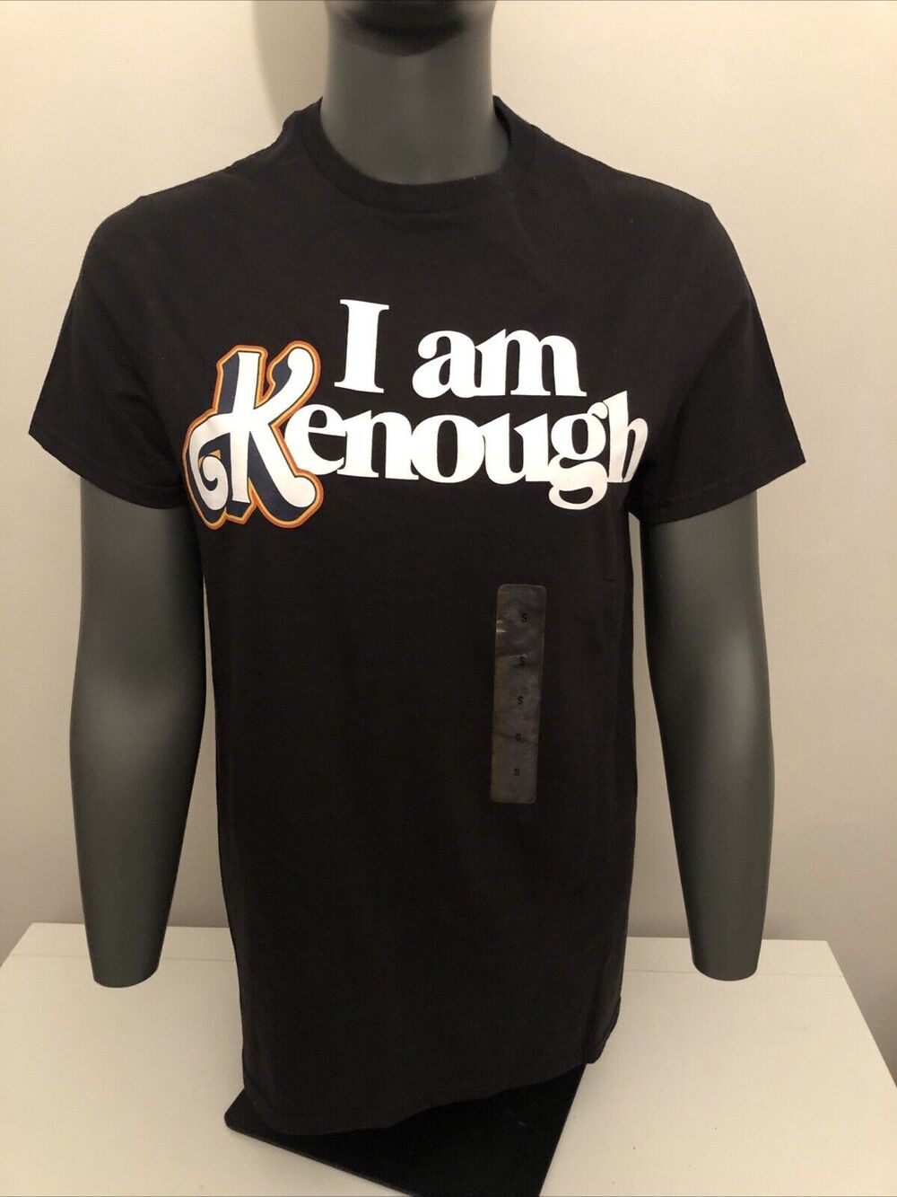 I Am Kenough T-shirt, The Barbie Movie, Small , Black